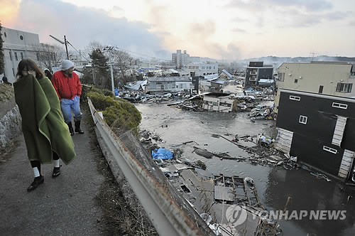 <日 강진> 공포에 질린 주민들