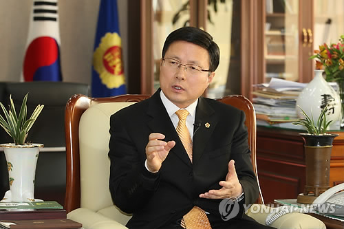 불출마 선언한 김형근 전 충북도의장(연합뉴스 자료사진)