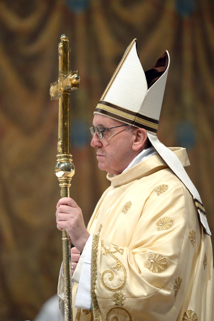 프란치스코 교황, 첫 미사 집전