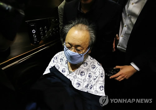 수백억원의 교비를 횡령한 혐의로 복역 중인 서남대 설립자 이홍하(76). (연합뉴스 자료사진)