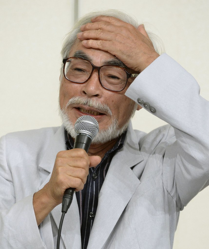 은퇴 발표하는 미야자키 하야오 감독
