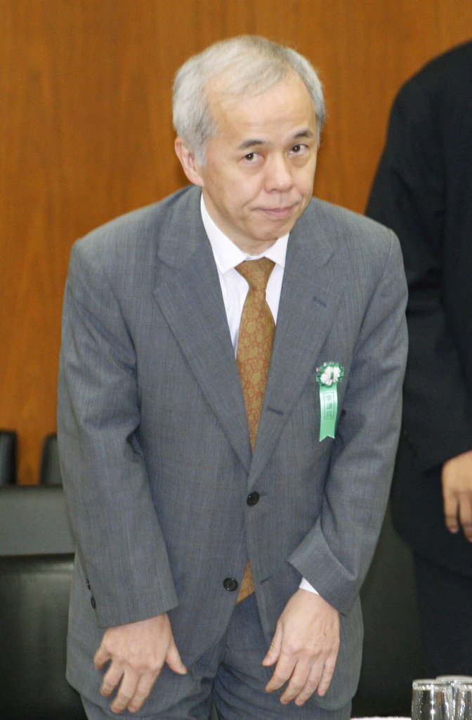 일본 후쿠시마 원전의 오염수 문제로 일본 중의원 경제산업위원회에 참고인으로 출석한 히로세 나오미 도쿄전력 사장.(교도=연합뉴스)