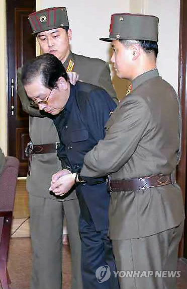 처형 직전의 장성택