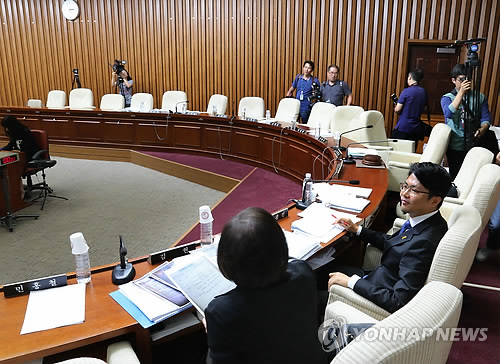 세월호 국조 특위 파행