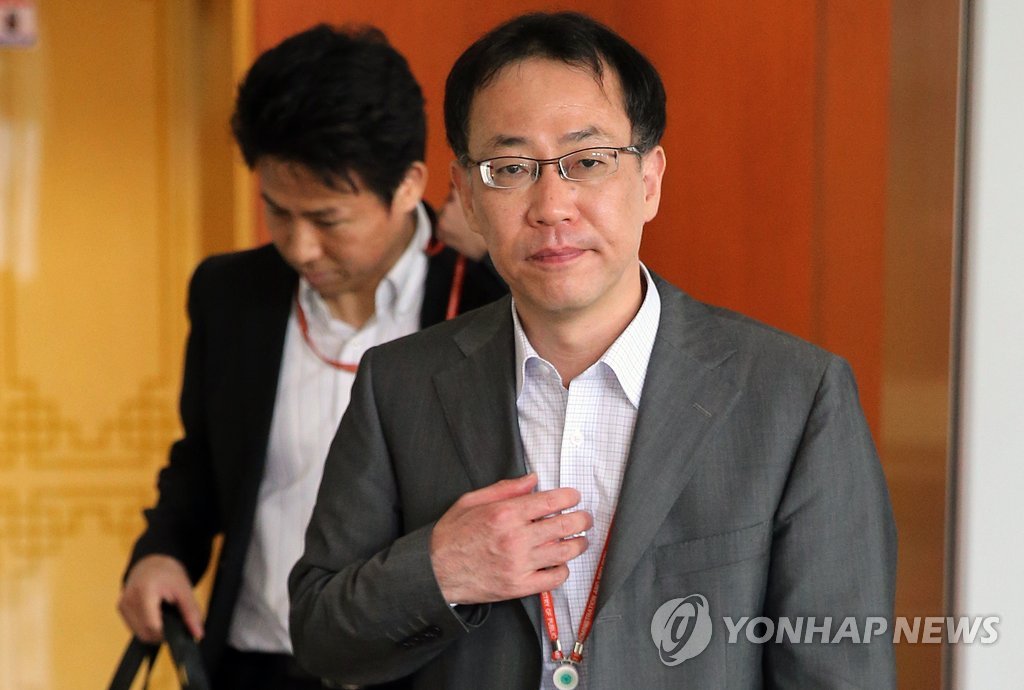 외교부 방문한 日 NSC 당국자
