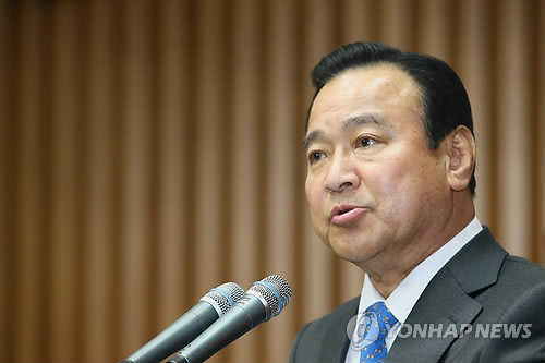 이완구 국무총리 후보자.