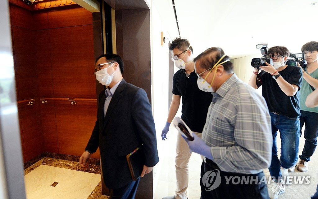 제주 신라호텔서 메르스 역학조사