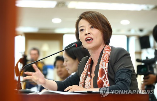 새정치민주연합 진선미 의원 <<연합뉴스 자료사진>>