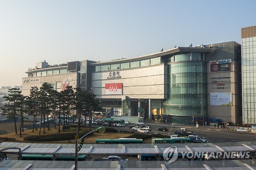 2014년 수원역 전경(연합뉴스 자료사진)