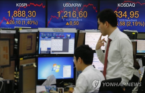 글로벌 훈풍에 증시 상승