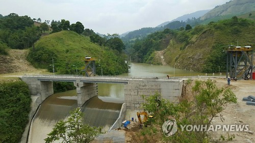 국내 전력사 첫 해외수력 인니 왐푸발전소 3일 준공 - 1
