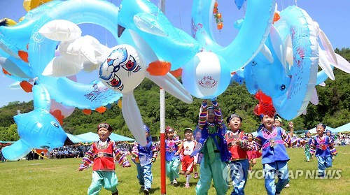북, 국제 아동절 66주년 기념행사 개최