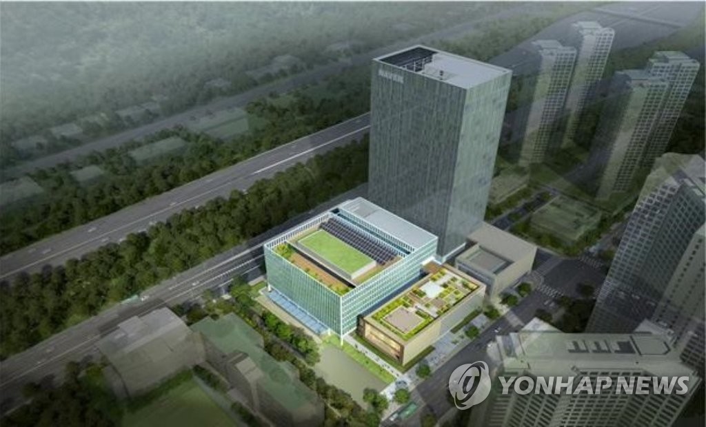 네이버 신축 사옥 조감도