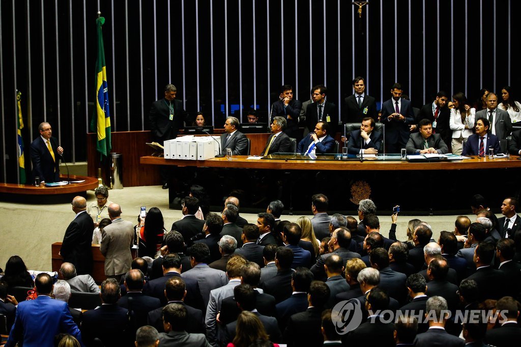 '호세프 탄핵 주도' 브라질 前하원의장도 낙마