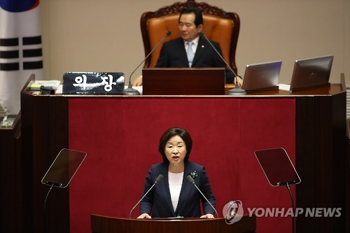 심상정, 비 교섭단체 대표연설