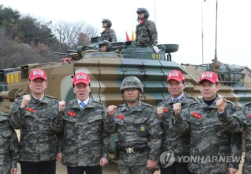 해병대 찾은 주승용 원내대표