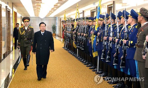 최룡해, 니카라과 대통령 취임식 참석차 평양 출발
