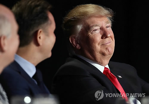도널드 트럼프 미국 대통령
