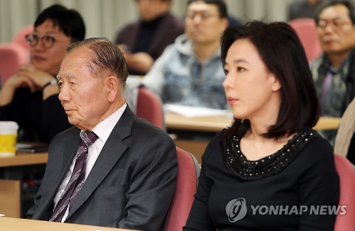 부산국제영화제 김동호 이사장과 강수연 집행위원장