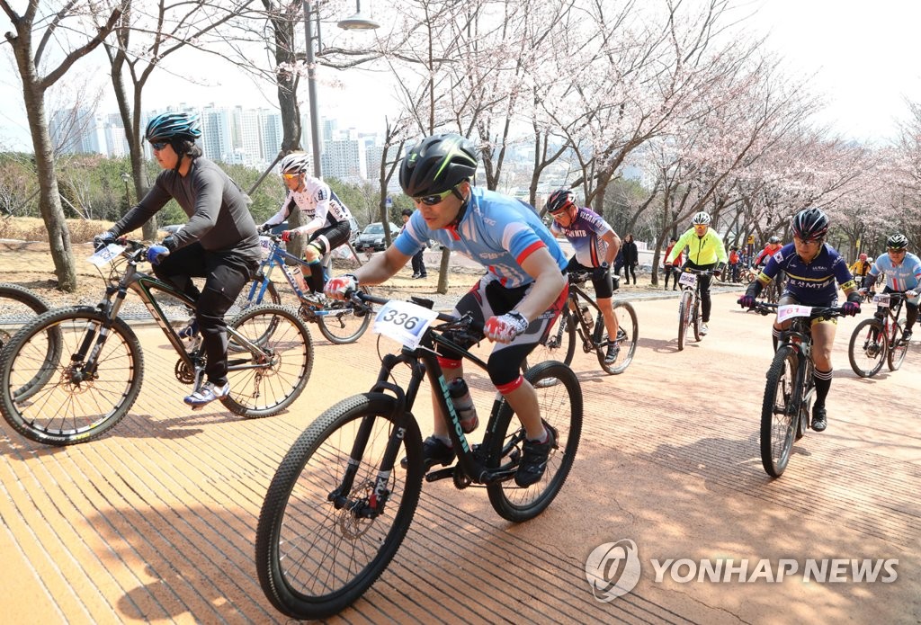 지난해 염포산 전국산악자전거 대회