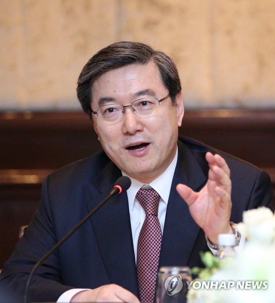 발언하는 주영섭 중소기업청장