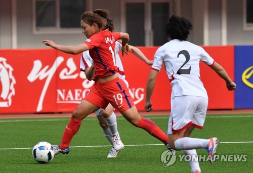 동점골 넣는 장슬기