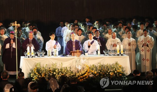 세월호 3주기 앞두고 열린 추모 미사