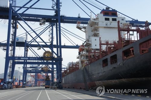 부산항 자성대부두