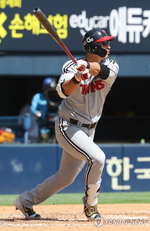 LG 박용택, 2점 먼저!