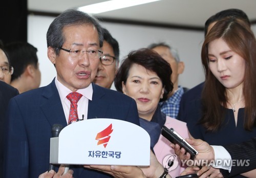 홍준표, 투표 마치고 소회