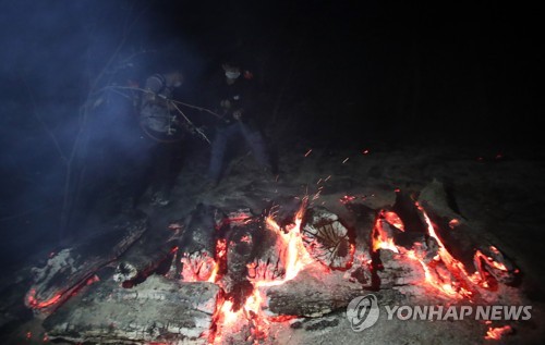 산불과의 사투
