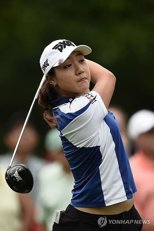 리디아 고, LPGA 복귀 첫날 공동 8위