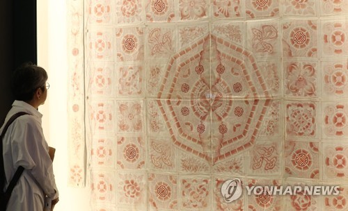 네 폭 봉황문보자기