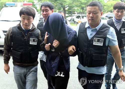 골프연습장 납치·살해' 피의자 영장심사