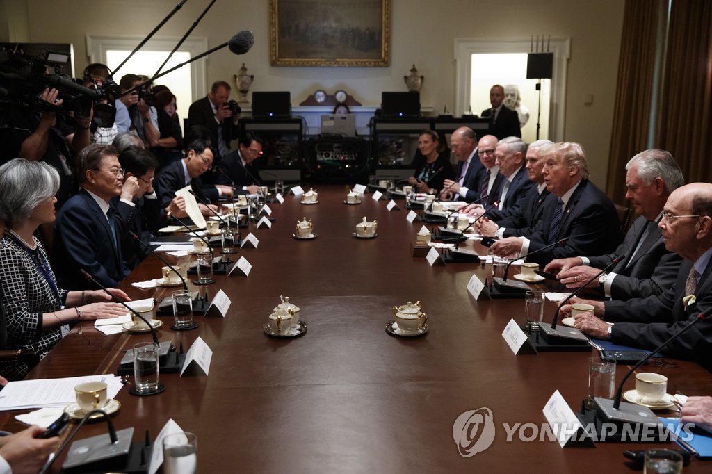 한미, 백악관서 확대 정상회담