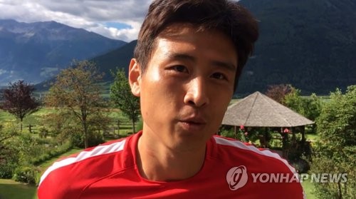 프리시즌 전지훈련 중인 아우크스부르크의 구자철