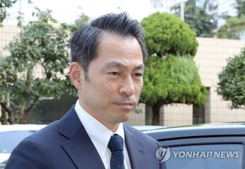 영장심사 받는 강정석 회장
