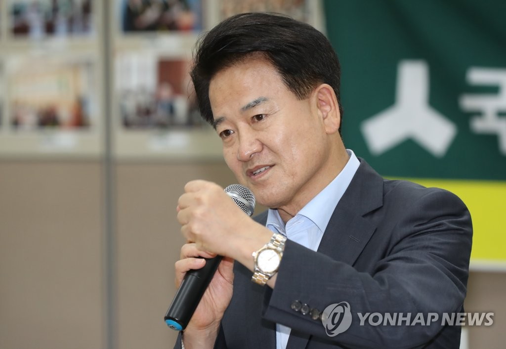 정동영 광주서 지지 호소