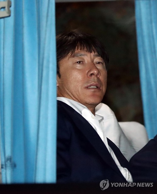 신태용 감독, 결전의 땅 도착