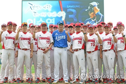 '은퇴투어' 이승엽, 굿바이 광주!