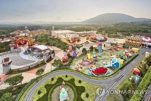 제주신화월드 내 신화테마파크 전경