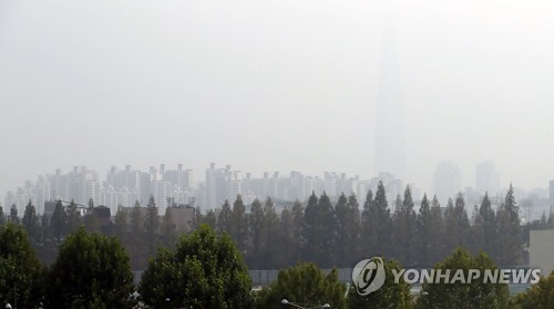 주말 불청객 '미세먼지'
