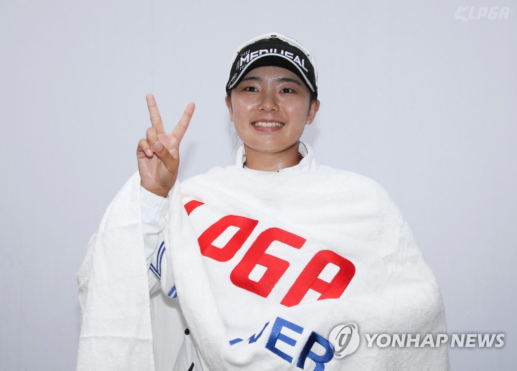 이다연, 승리의 브이