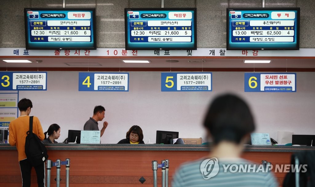 바닷길 귀성, 여유 혹은 통제