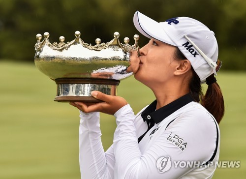 고진영, LPGA 데뷔전서 우승