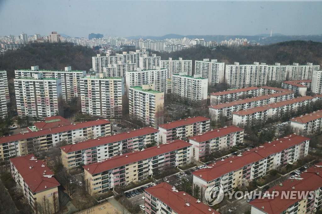 서울의 한 아파트 전경 [연합뉴스 자료사진]