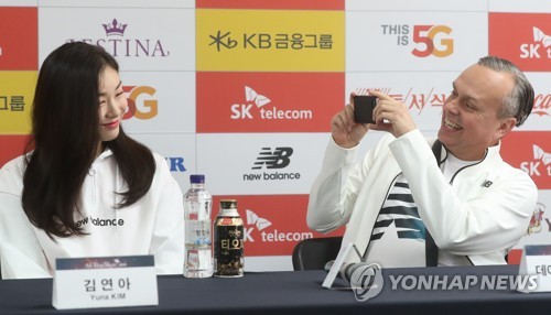 데이비드 윌슨 '연아를 기록해야지'