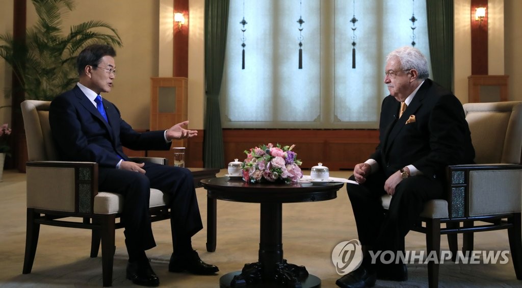 문 대통령, 러시아언론 인터뷰
