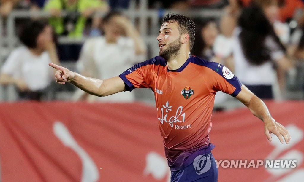 강원 제리치, K리그1 19라운드 MVP