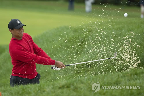 우즈, PGA 투어 BMW 챔피언십 공동 6위